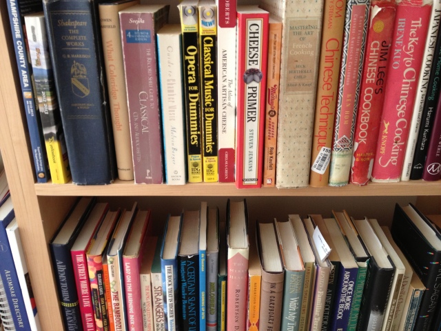 One Corner of a Bookshelf